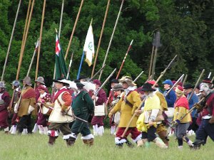 Civil War re-enactment 2004